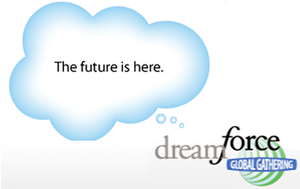 Dreamforce, Salesforce, San Fran Tradeshow, the cloud